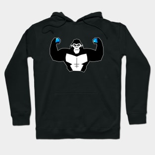 Diamond Hands Gorilla Hoodie